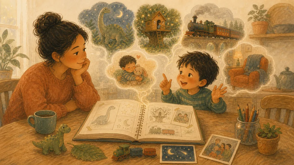 How Do You Turn Your Child's Interests and Experiences into a Story Brief?